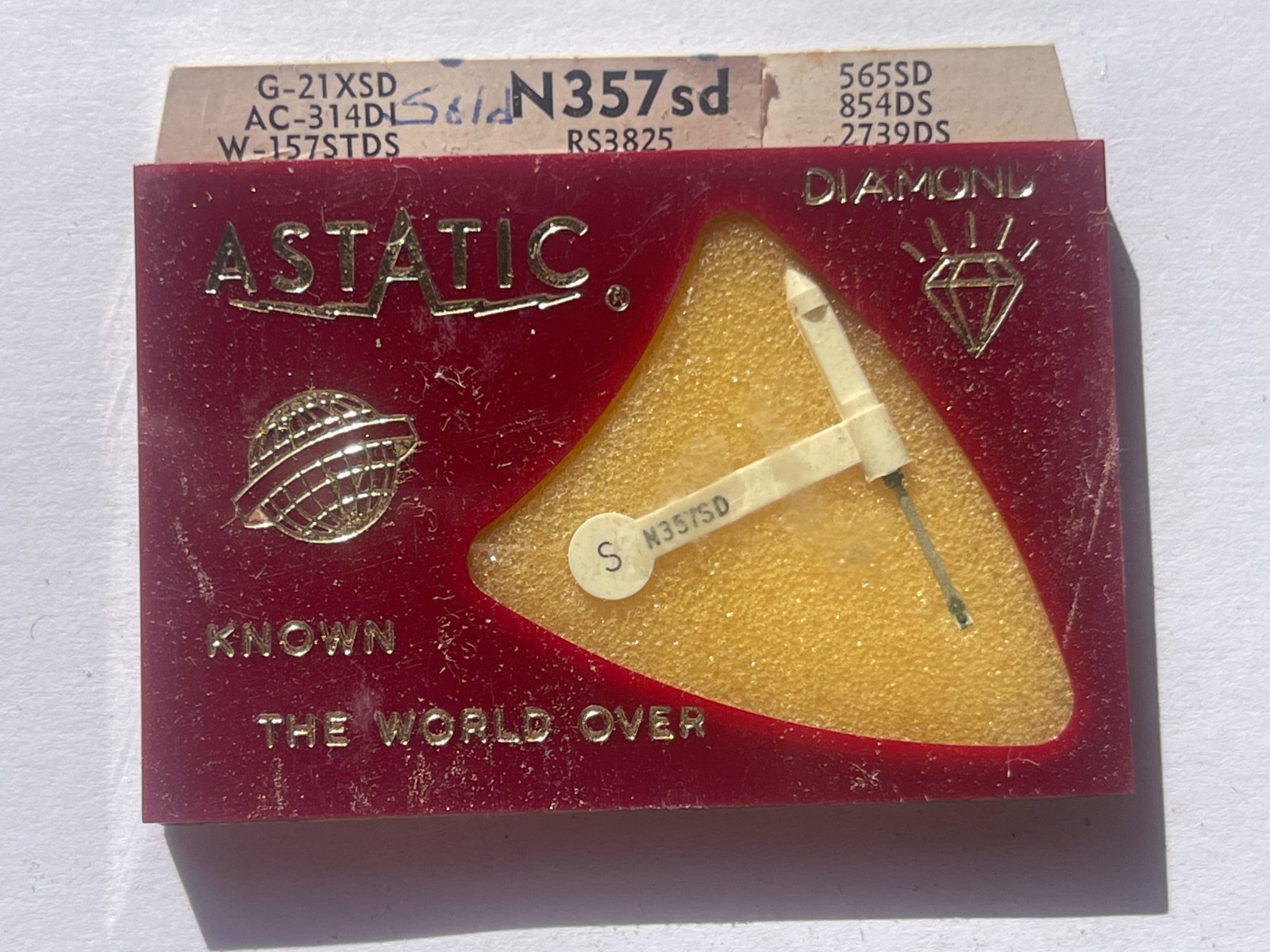 PHONOGRAPH NEEDLE STYLUS for General Electric GE N357-SD EA97X479 507-DS73