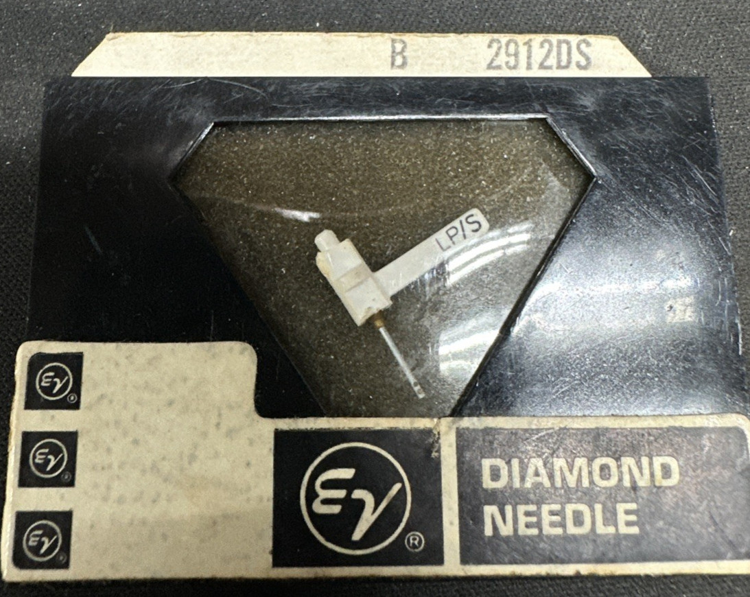New Electro-Voice Phonograph Diamond Needle B 2912DS Highest Quality Switzerland