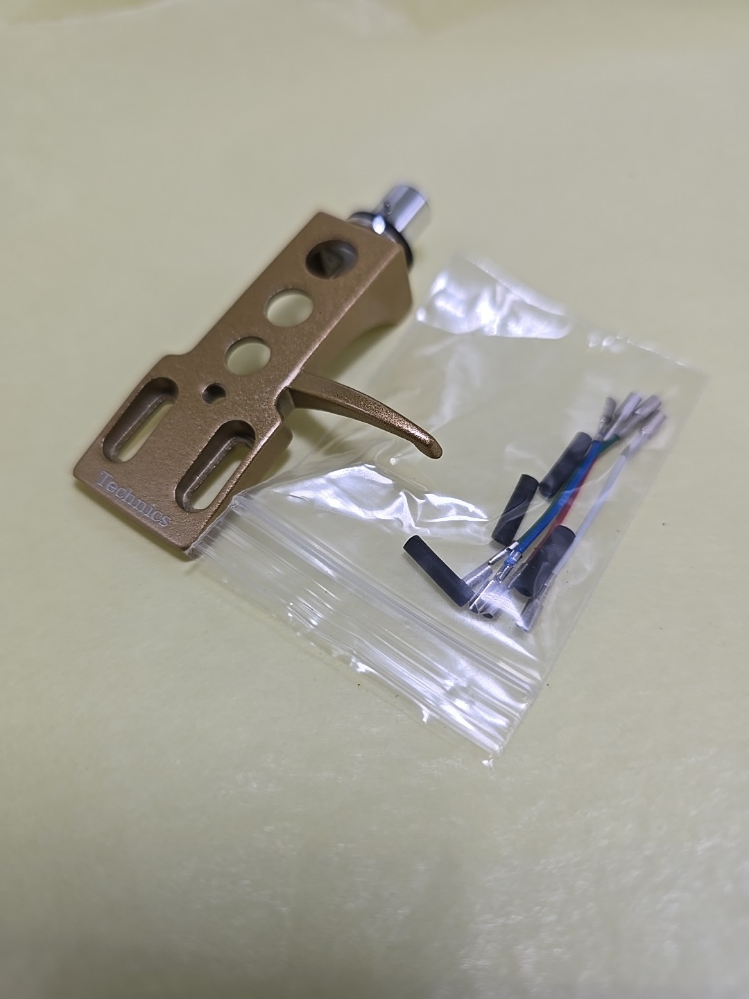 Technics Style Headshell Gold In Sealed Box Brand New