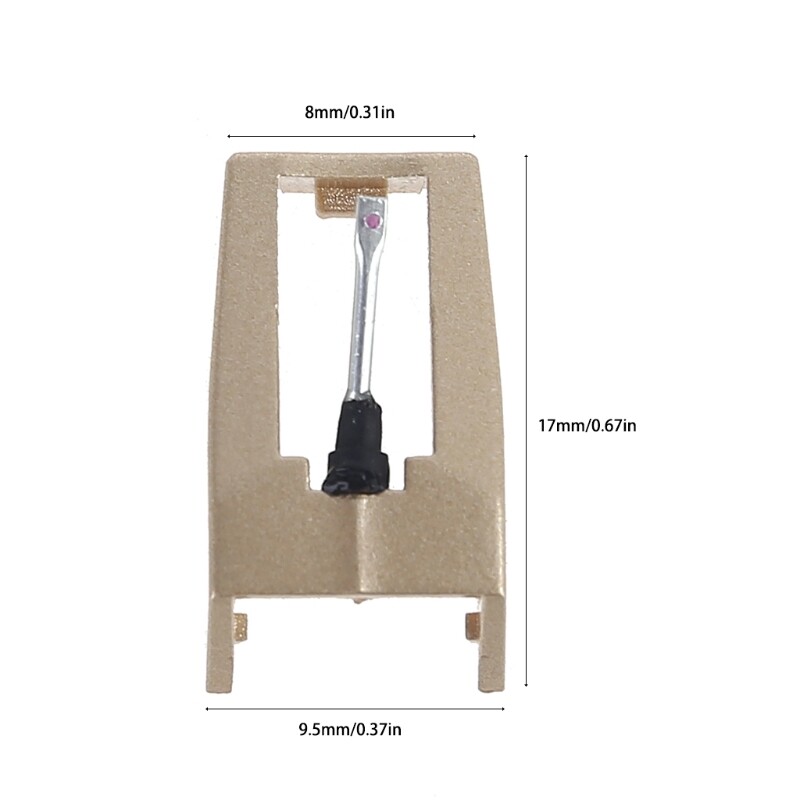2x Turntable Needle for Record Player Pickup Turntable Cartridge