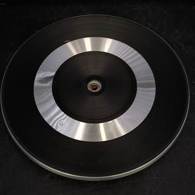 Garrard SP25 Turntable Platter And Rubber Mat – Working