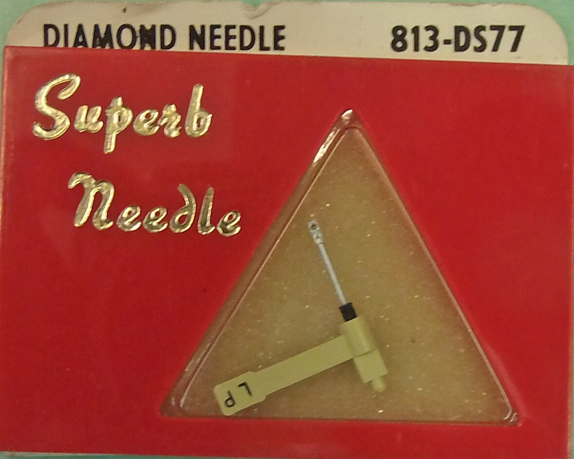 Diamond Record NEEDLE 813-DS77 for Sonotone MS MS77 MSD 51T 54T, WURLITZER JUKE