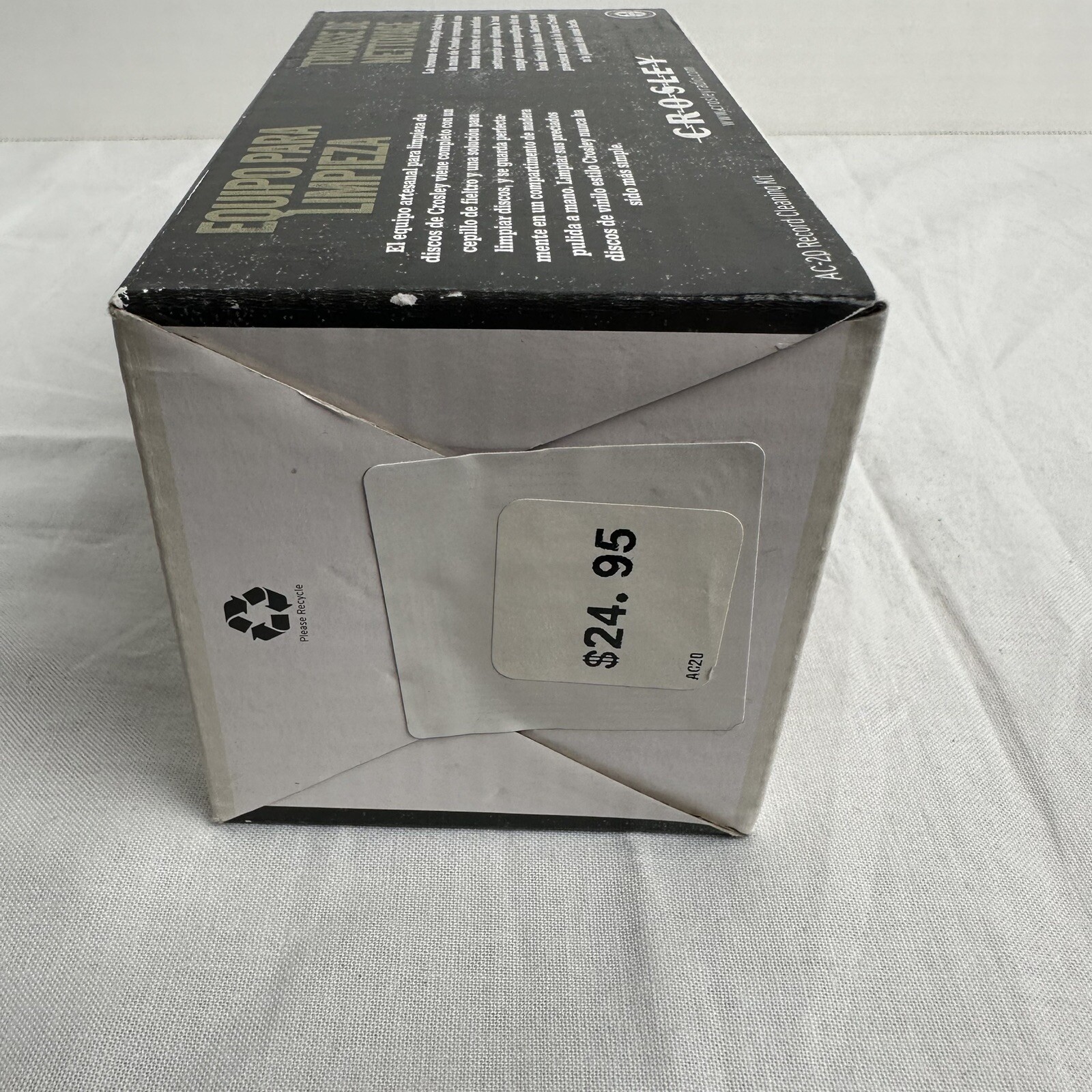 Crosley Record Cleaning Kit LP Vinyl Record Player Felt Brush Cleaning Solution