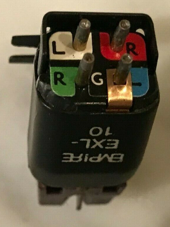 EMPIRE EXL 10 CARTRIDGE AND STYLUS