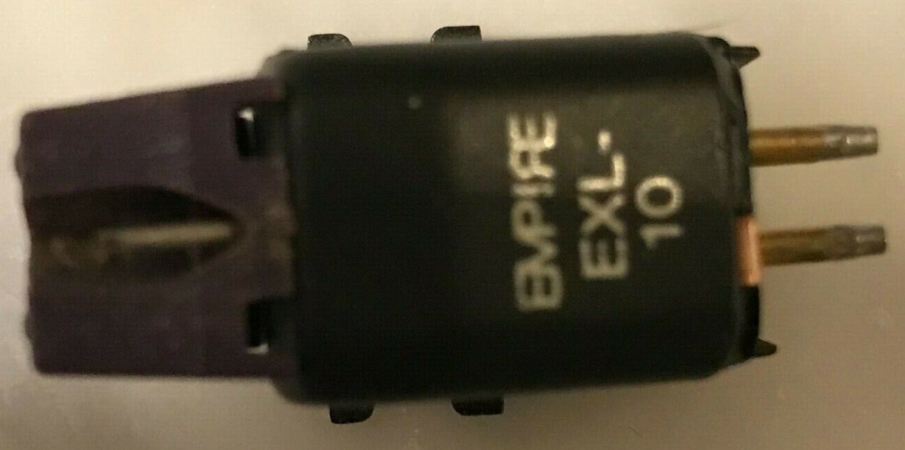 EMPIRE EXL 10 CARTRIDGE AND STYLUS