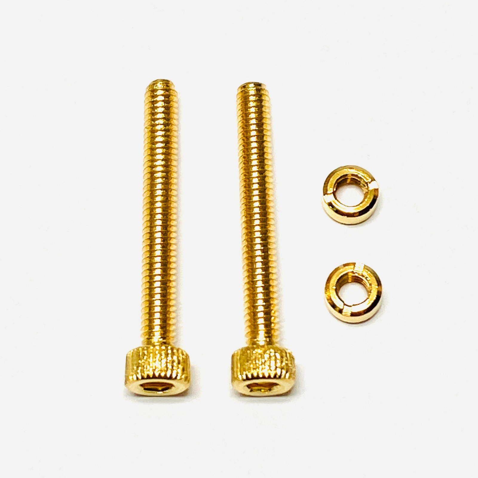 20mm cartridge headshell screws nuts set gold plated for turntable