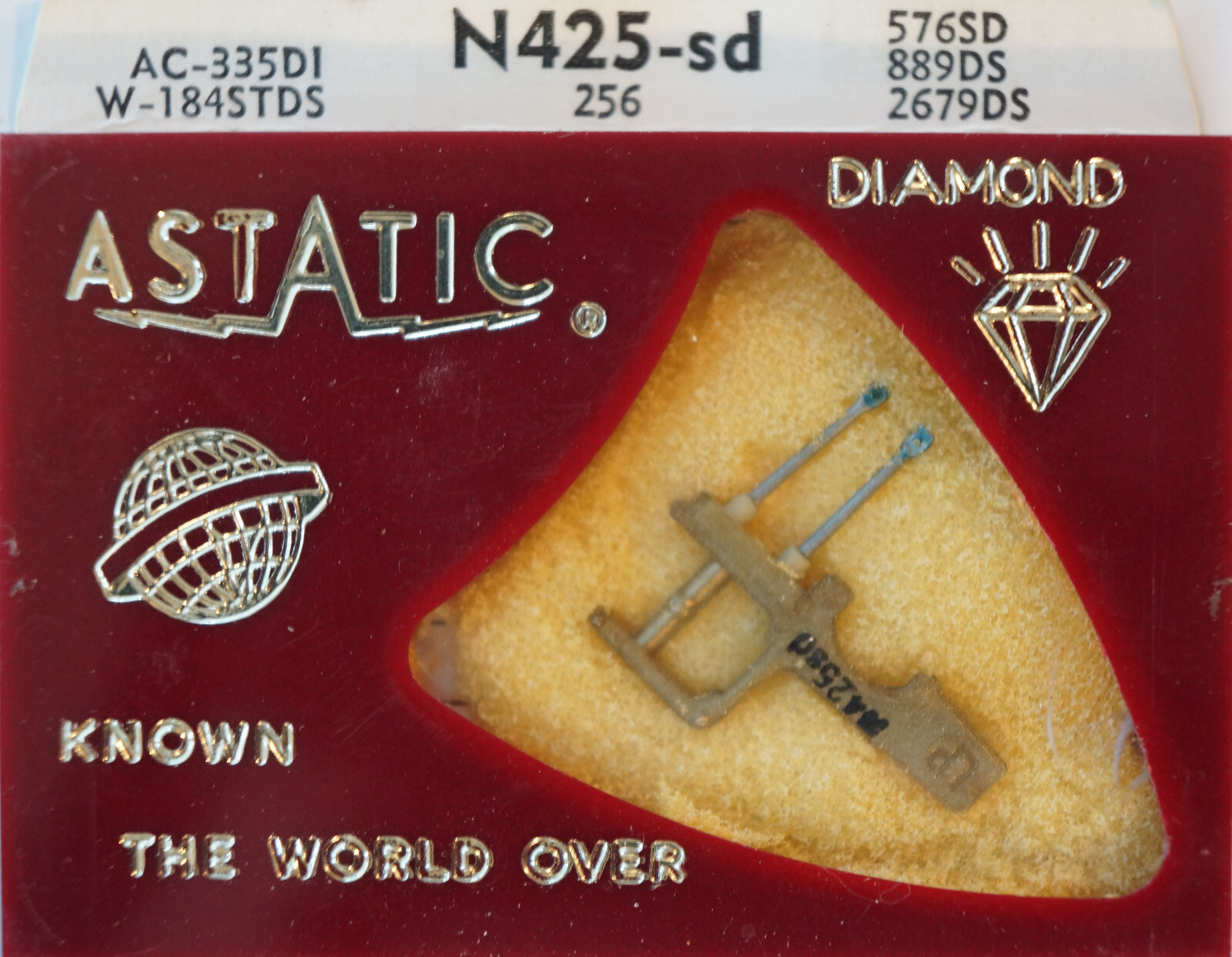 NOS Astatic Diamond Needle N425-sd for 576SD 889DS 2679DS AC-335DI W-184STDS