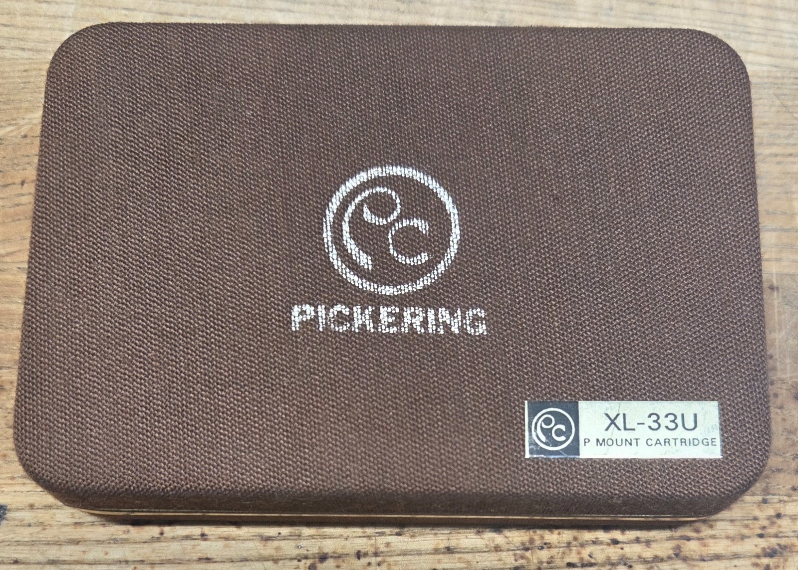 Vintage – Pickering XL-33U Stylus case and accessories – NO STYLUS – NO STYLUS