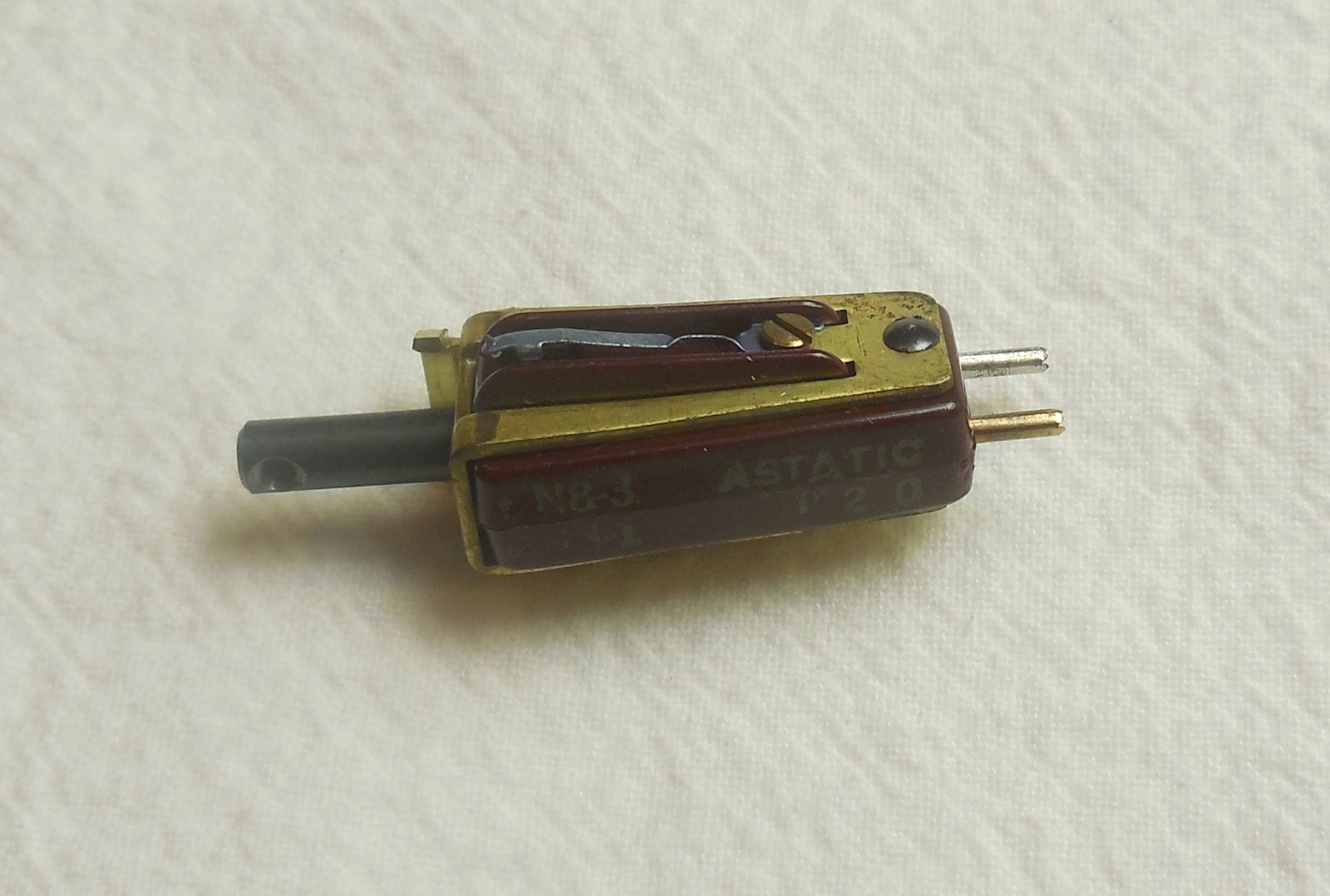 Qty(1) Astatic 120 Crystal Cartridge NOS Tested 1-mil & 3-mil Tips