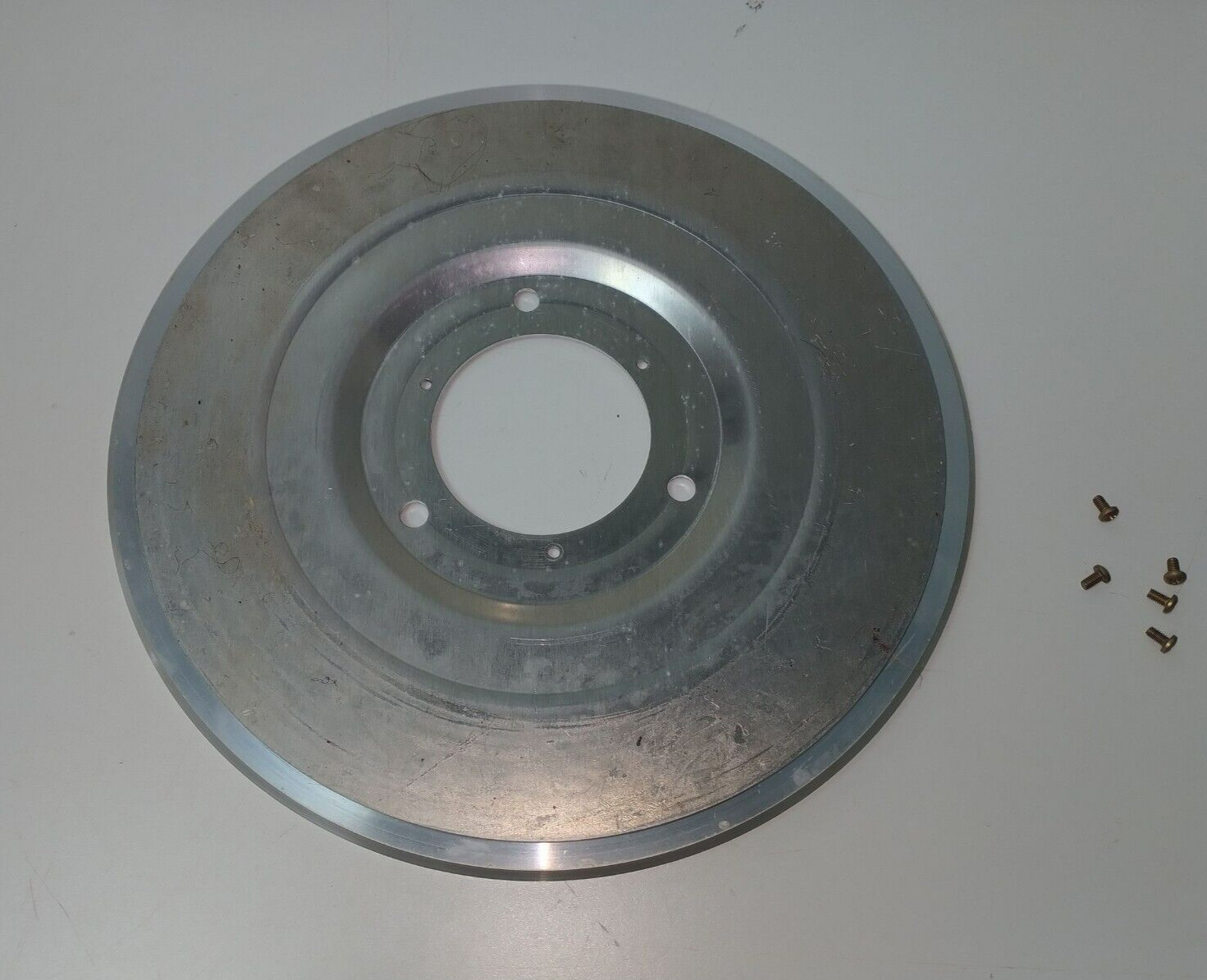 Garrard Zero 100C Turntable Platter with Hardware Platter and Hardware Only