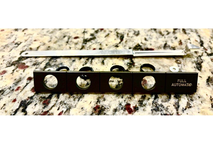 Optonica TT RP 2727 Turntable knobs frame label