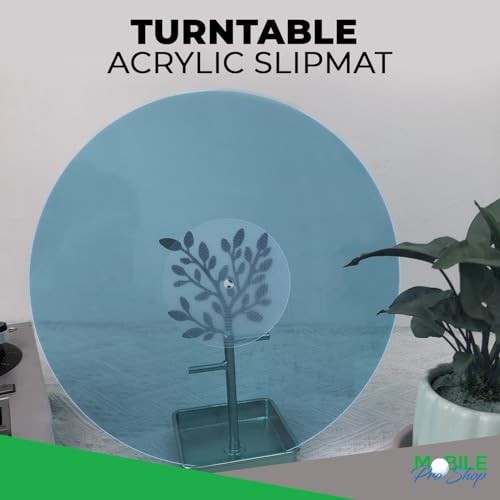 Acrylic Turntable Mat for 12 Inch LP Players, 2.7mm, 295mm