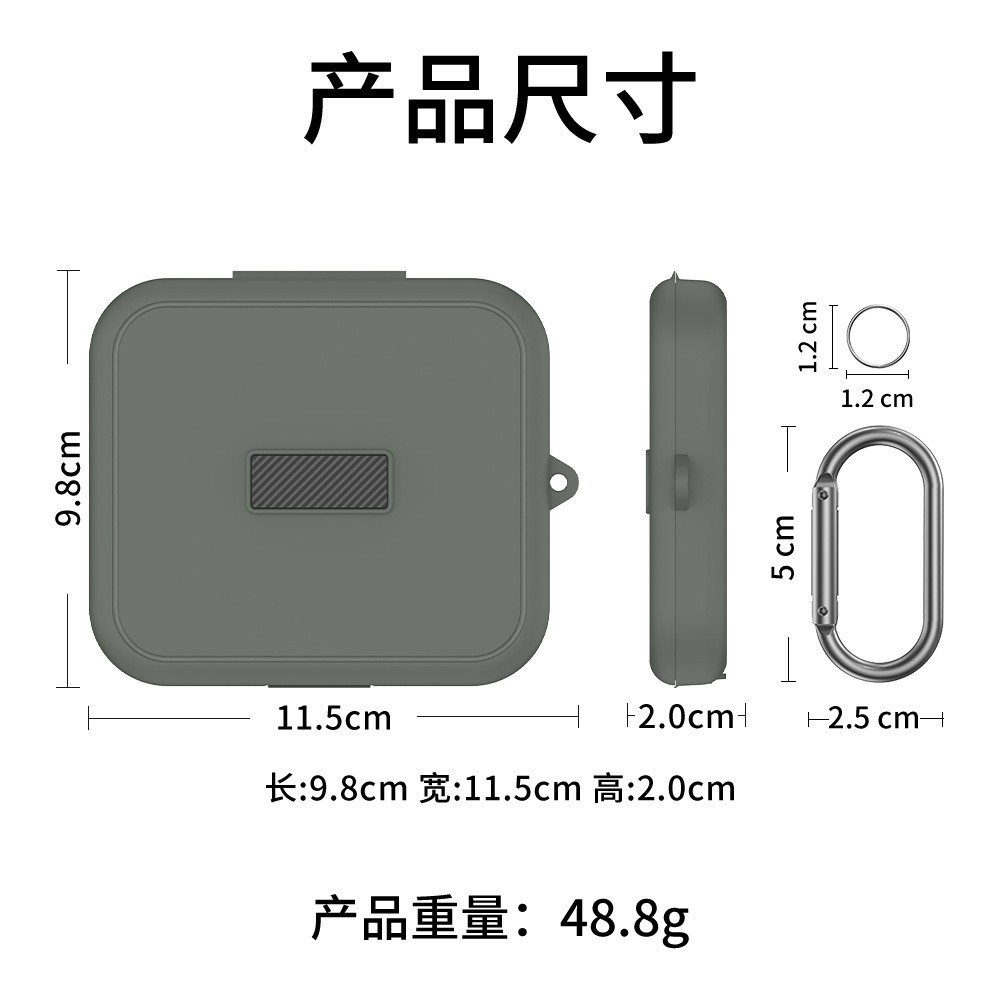 Storage Bag Hard Case for PLAUD NotePin / Plaud NotePin S (2025) Voice Recorder