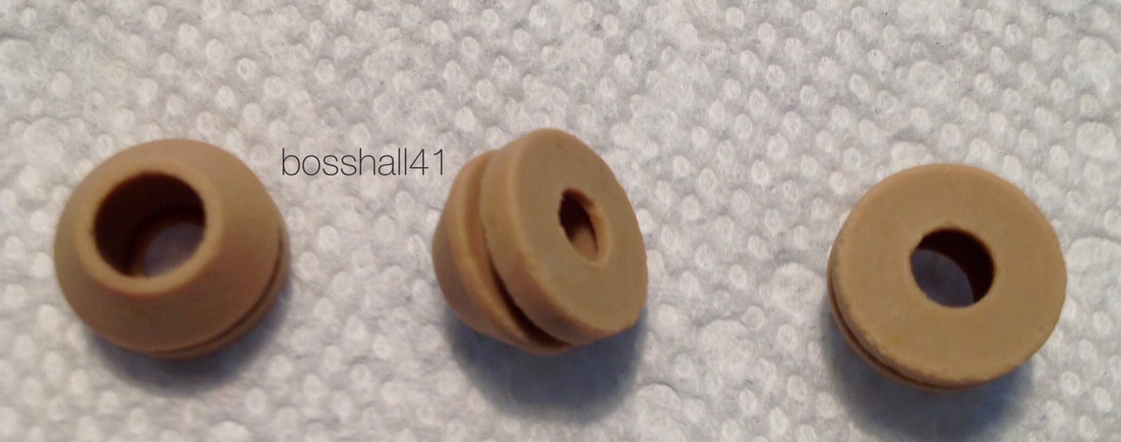 NATURAL RUBBER TURNTABLE / CHANGER MOTOR VIBRATION ISOLATORS VARIOUS MODELS