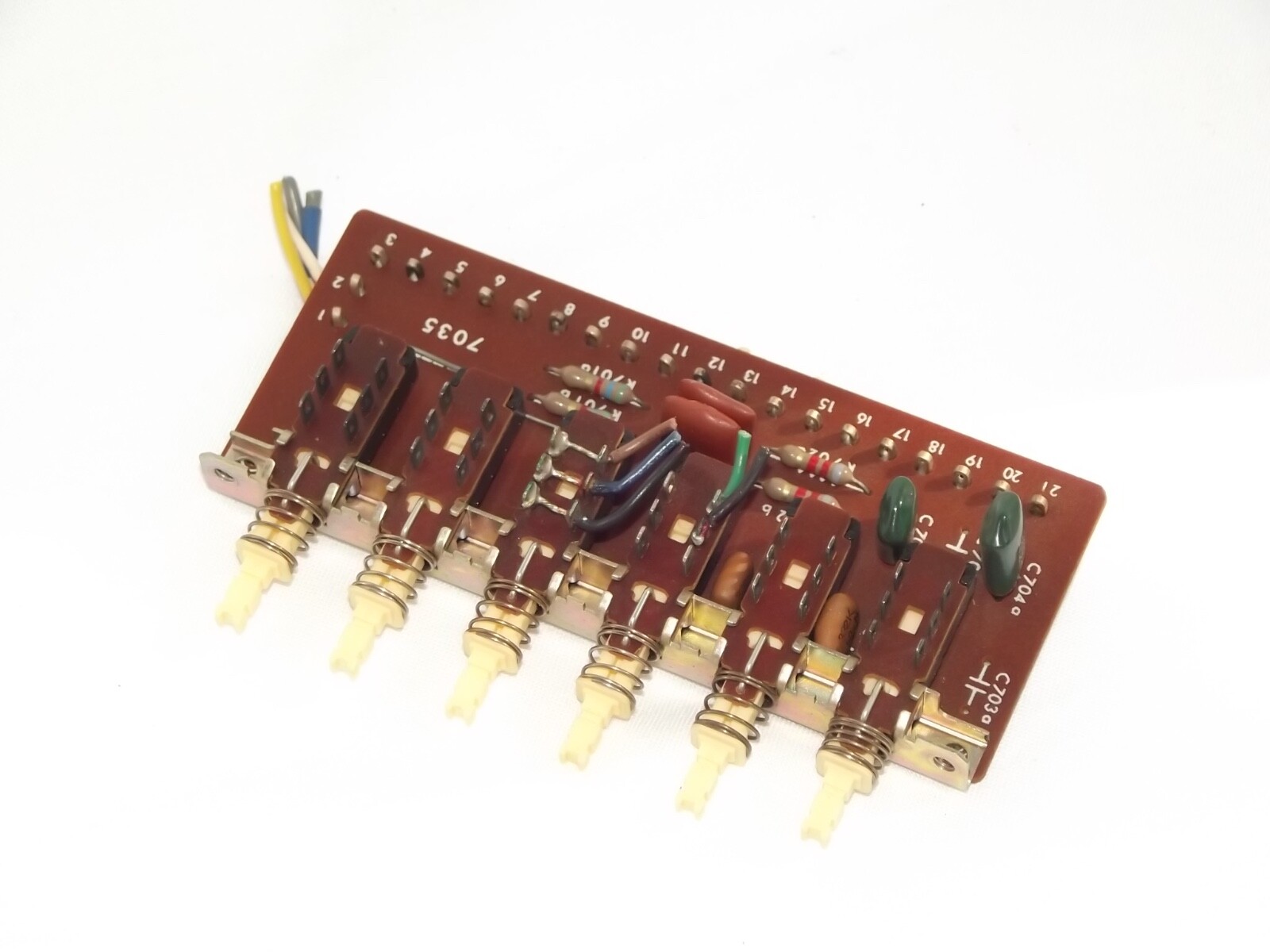 Sherwood S-7200 Vintage Stereo Receiver Original Switch Board 7035 Part