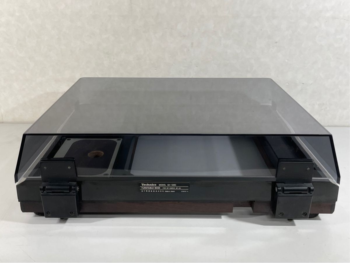 Technics SH-10B3 Turntable Cabinet Base w/ Dust Cover for SP-10MK2 SP-20