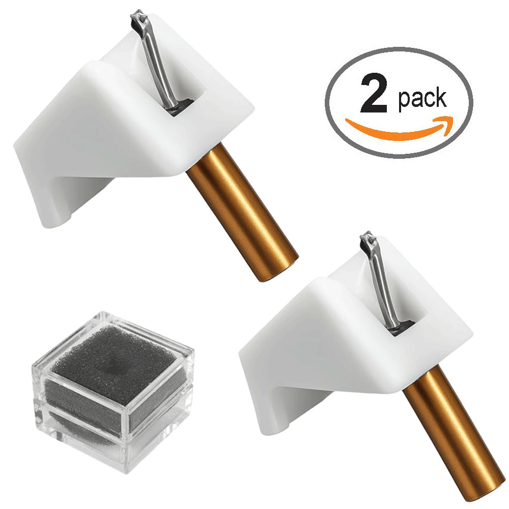 2pcs Turntable Needle Stylus for STANTON 500 505 CARTRIDGE D5107 D5200SK 500EL