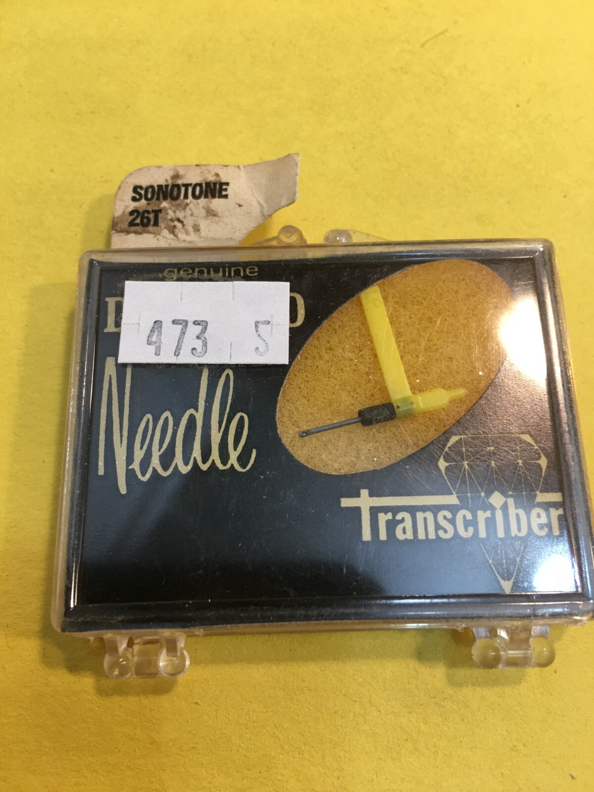 Original NOS Transcriber Needle Stylus PS-60 Fit Sonotone 26T & Replaces Others