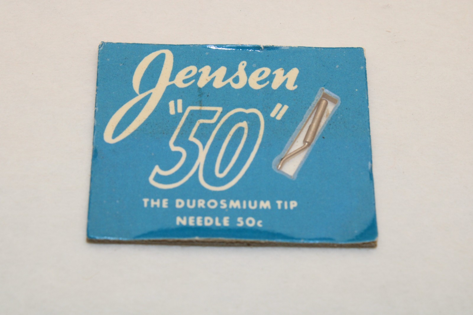Vintage NOS Jensen Phonograph Turntable Needle Durosmium Tip Jensen “50” Webcor