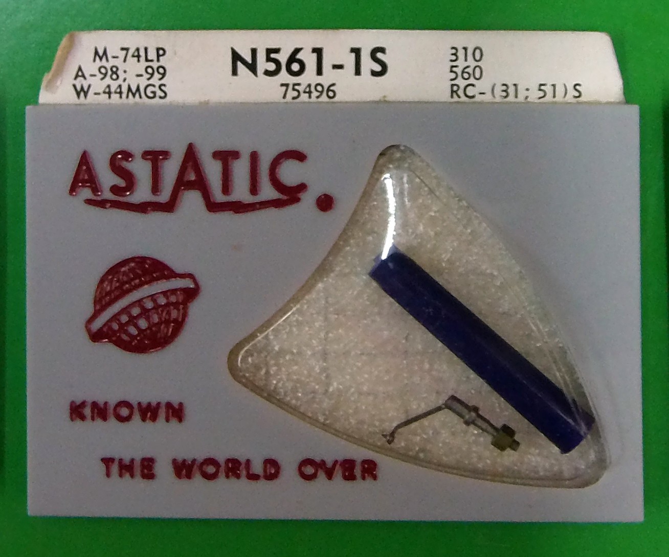 NEEDLE for RCA 641-S1 RECORD PLAYER NEEDLE STYLUS for RCA 75497 RCA 75475 M74LP