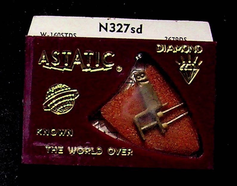 Astatic Phonograph Needle N327sd NOS Diamond Sapphire Stereo LP 78 RPM