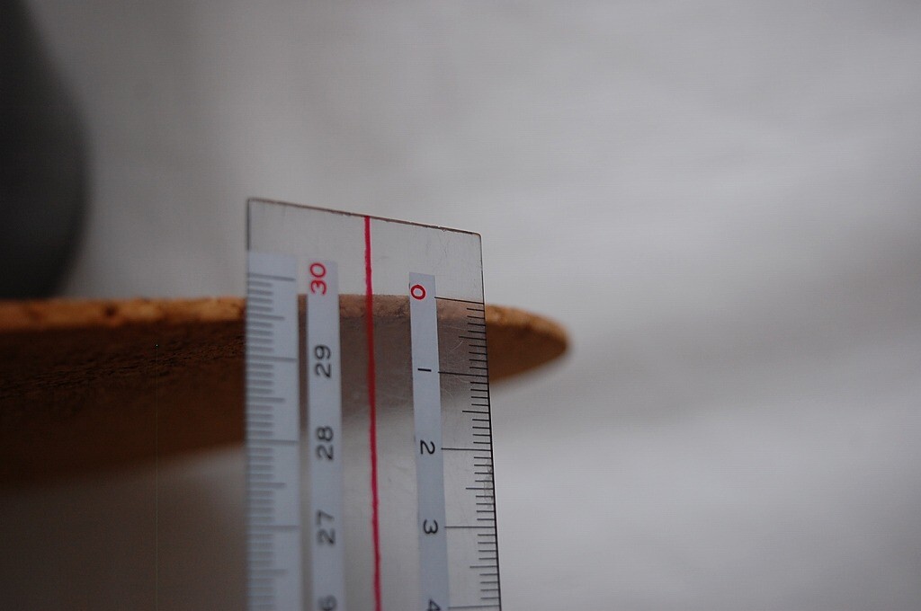 Unknown Used Cork-made Turntable Mat Turntable Parts from Japan