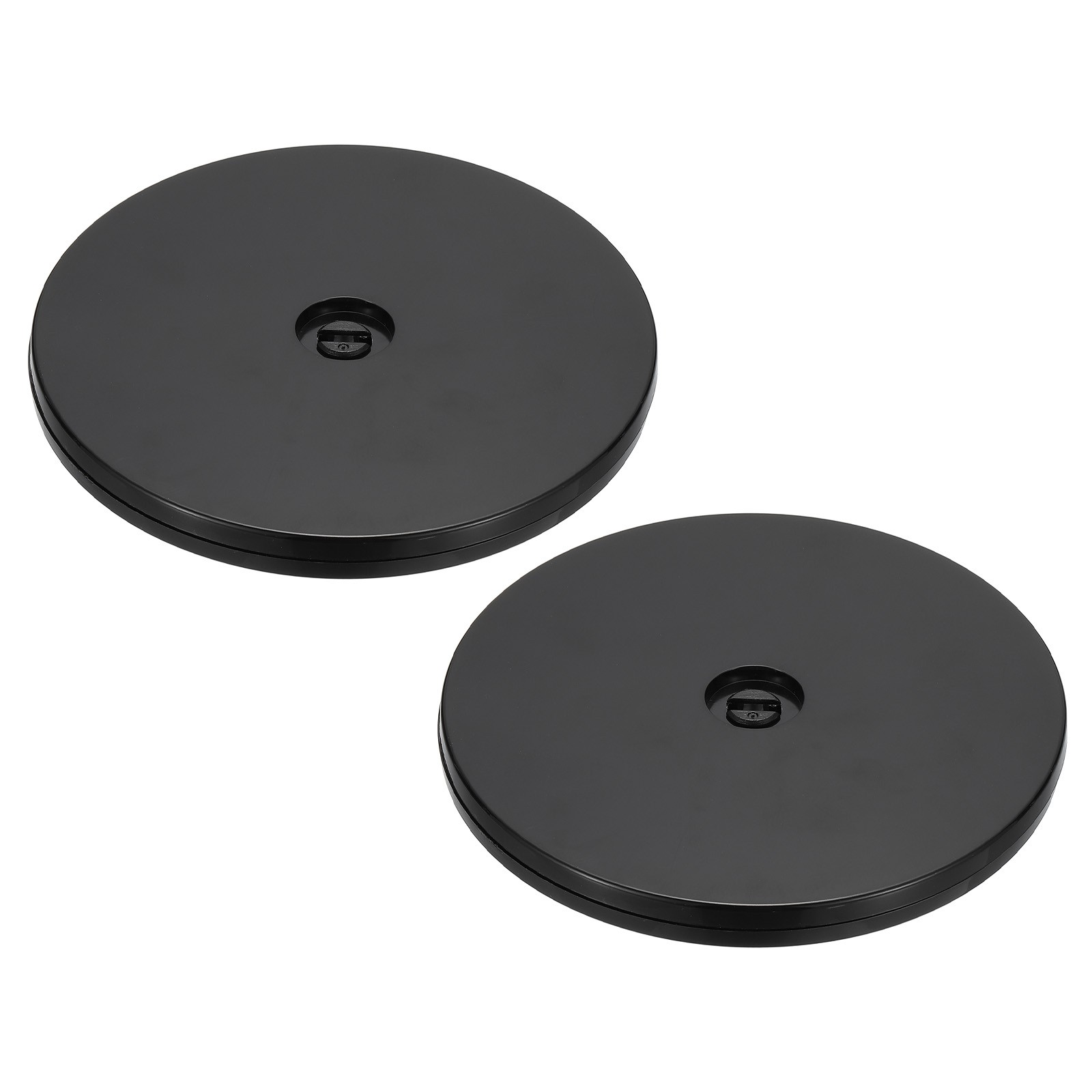 6inch Rotating Swivel Stand Turntable with Steel Ball Bearings, Black 2 Pcs