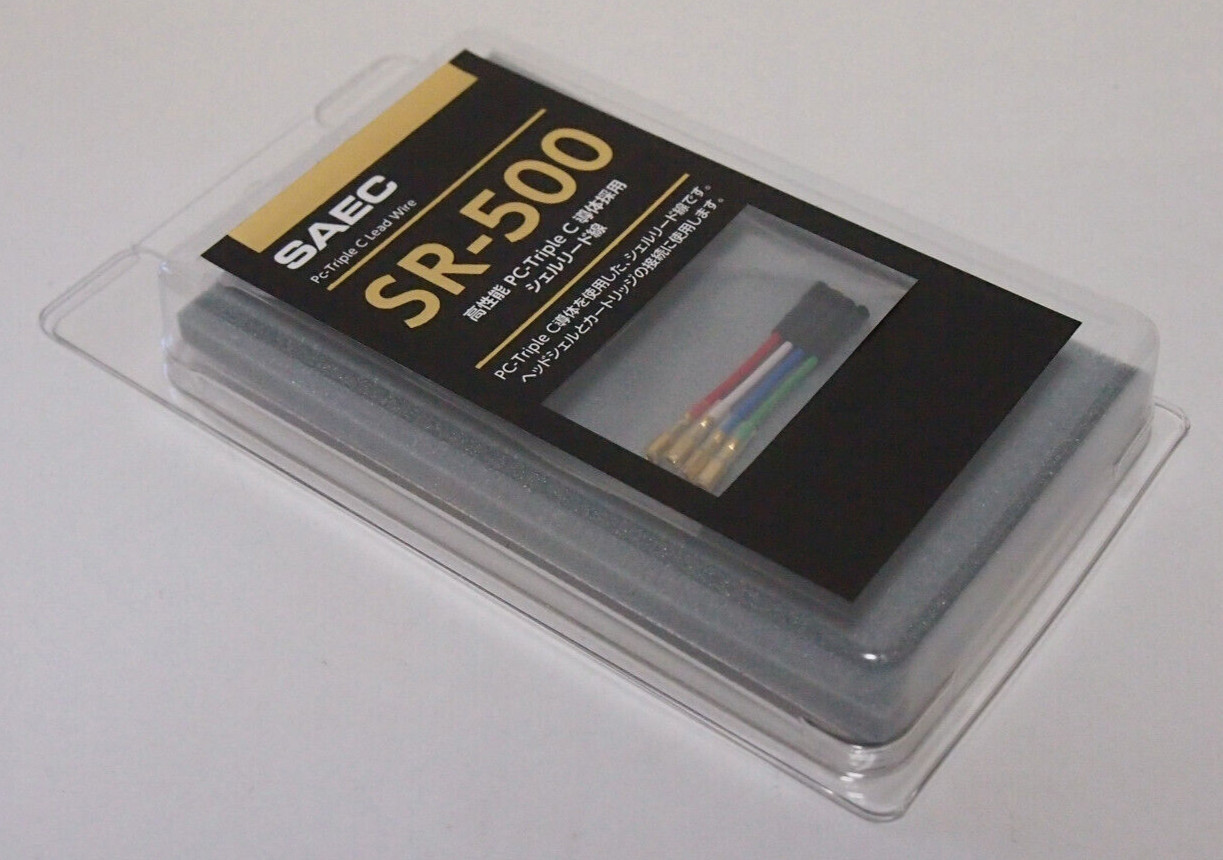 SAEC SR-500 PC-Triple C Conductor High-end Shell Leaded Cables