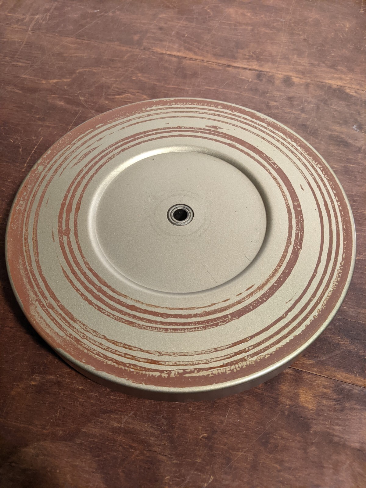 Original Webcor Phonograph Turntable Platter for Record Player Untested Part