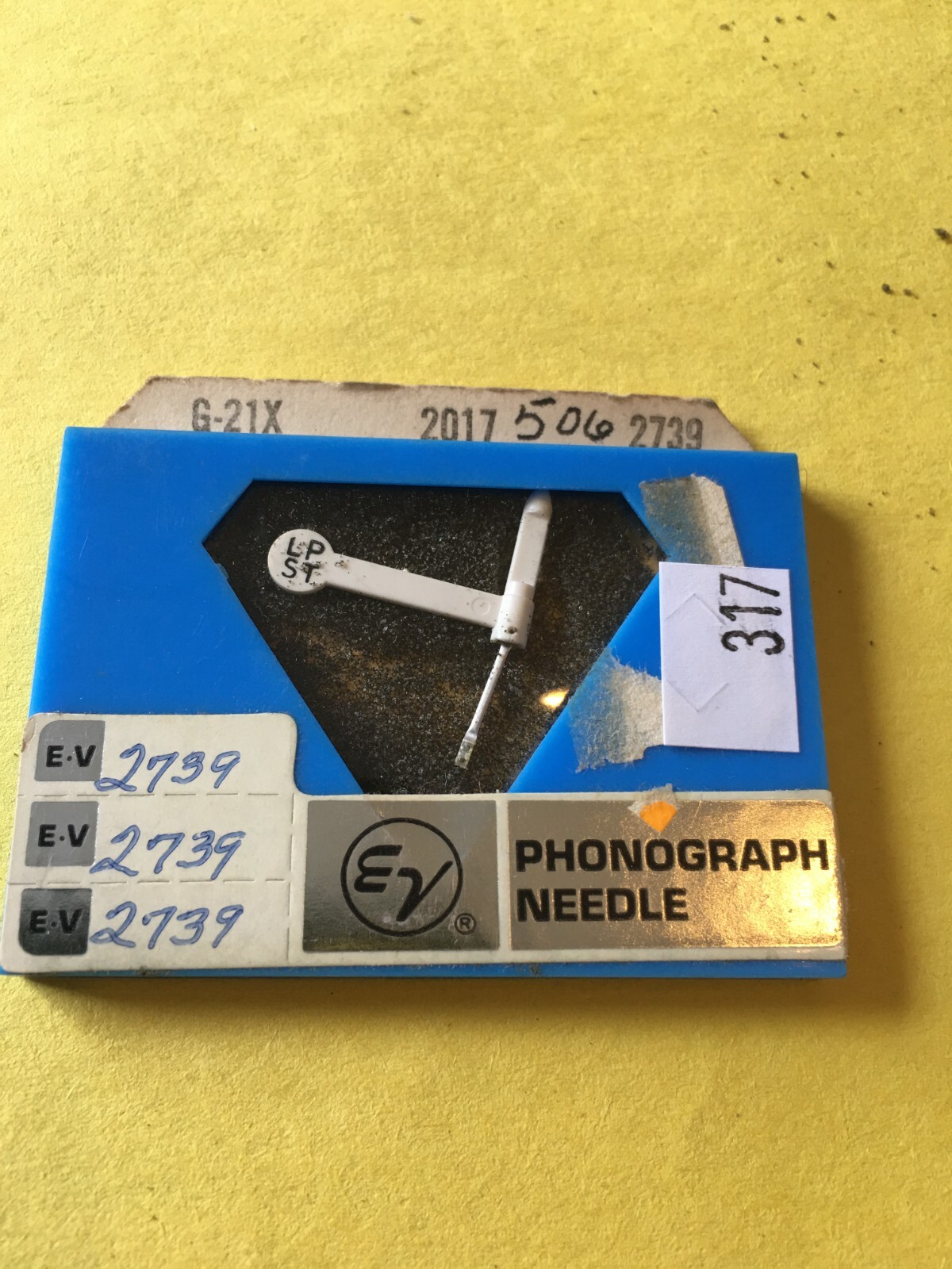 Original NOS Electro Voice Needle Stylus G-21X 2739 fits GE GENERAL ELECTRIC