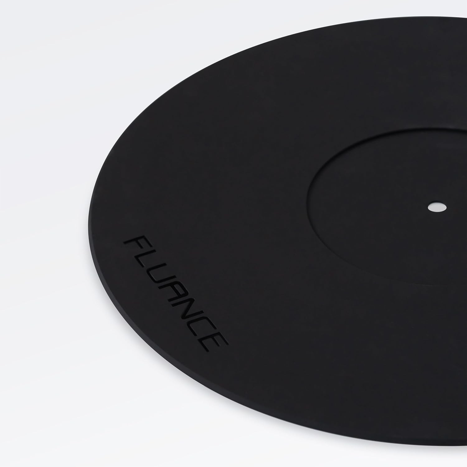 Fluance Turntable Platter Mat (Rubber Black) – Durable Rubber (PFHTRP)