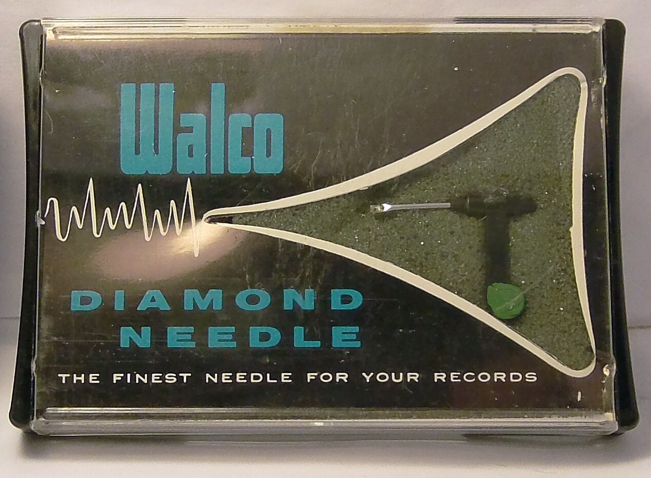 PHONOGRAPH NEEDLE for Piezo SJN-1 P-3 7 Mastercraft 618-DS77 618-DS73 BLACK