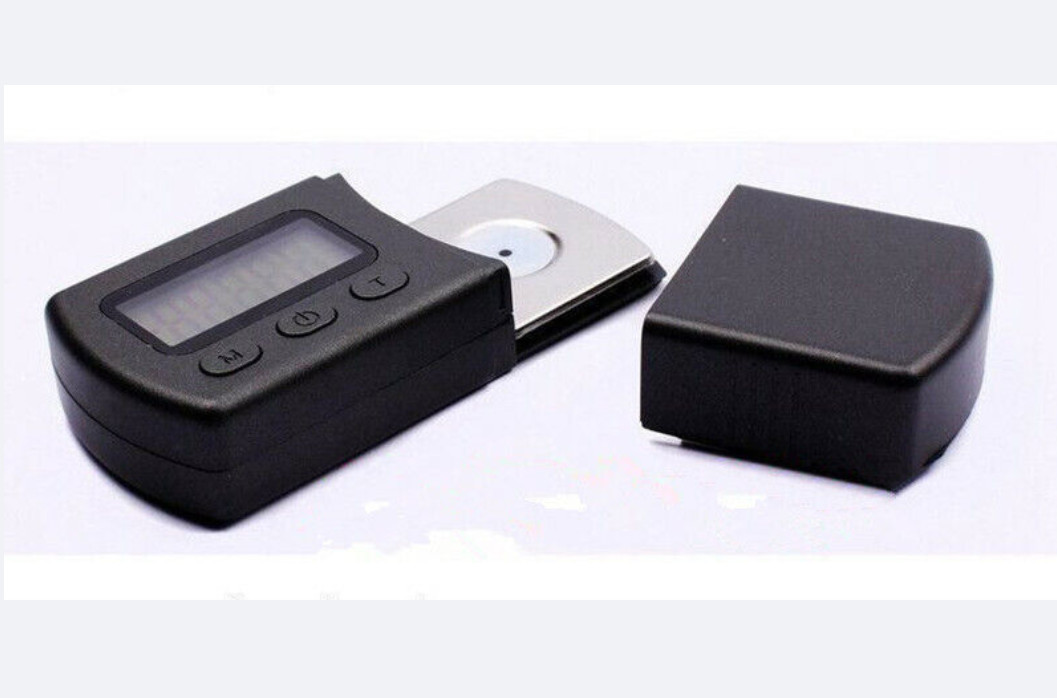 LP vinyl record player, needle pressure gauge, stylus weight meter