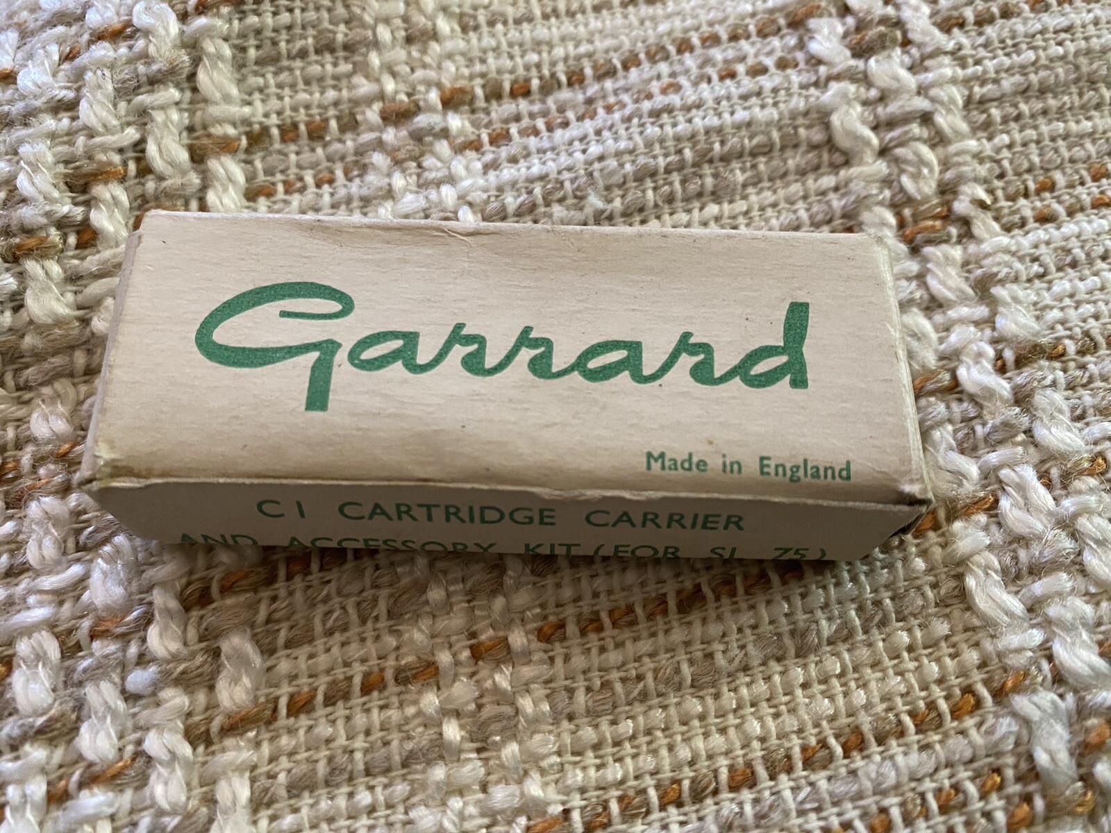 Garrard C1 Headshell Slide Cartridge Carrier w/Hardware For SL75 Turntable