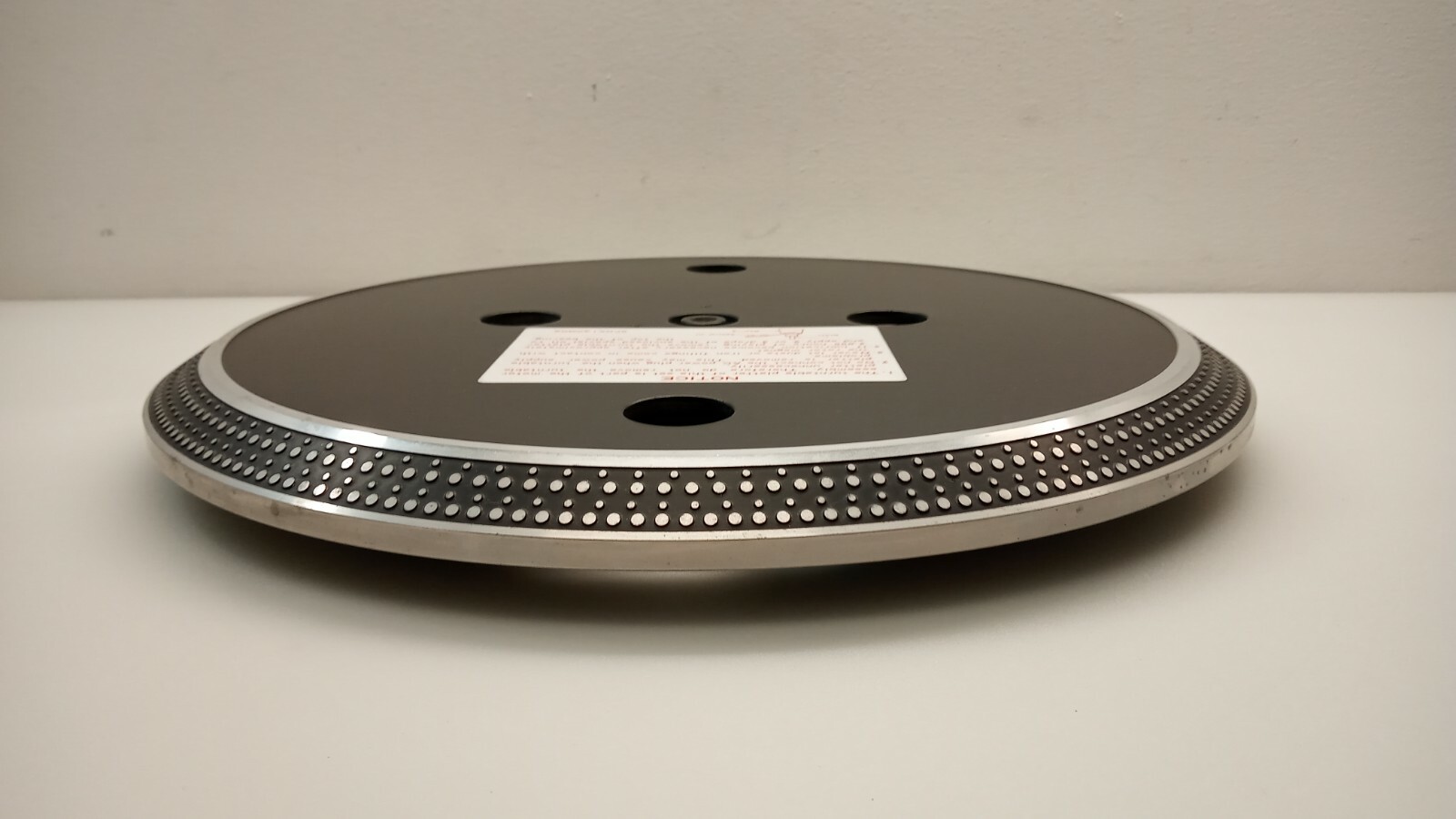 TECHNICS TURNTABLE RECORD PLAYER PLATTER SL-1200 1600 1700 1800 MK2 SERIES OEM