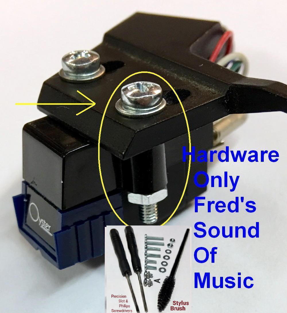 Headshell Cartridge Turntable Stylus Brush Cleaner Screw 19Pc Kit Technics Best