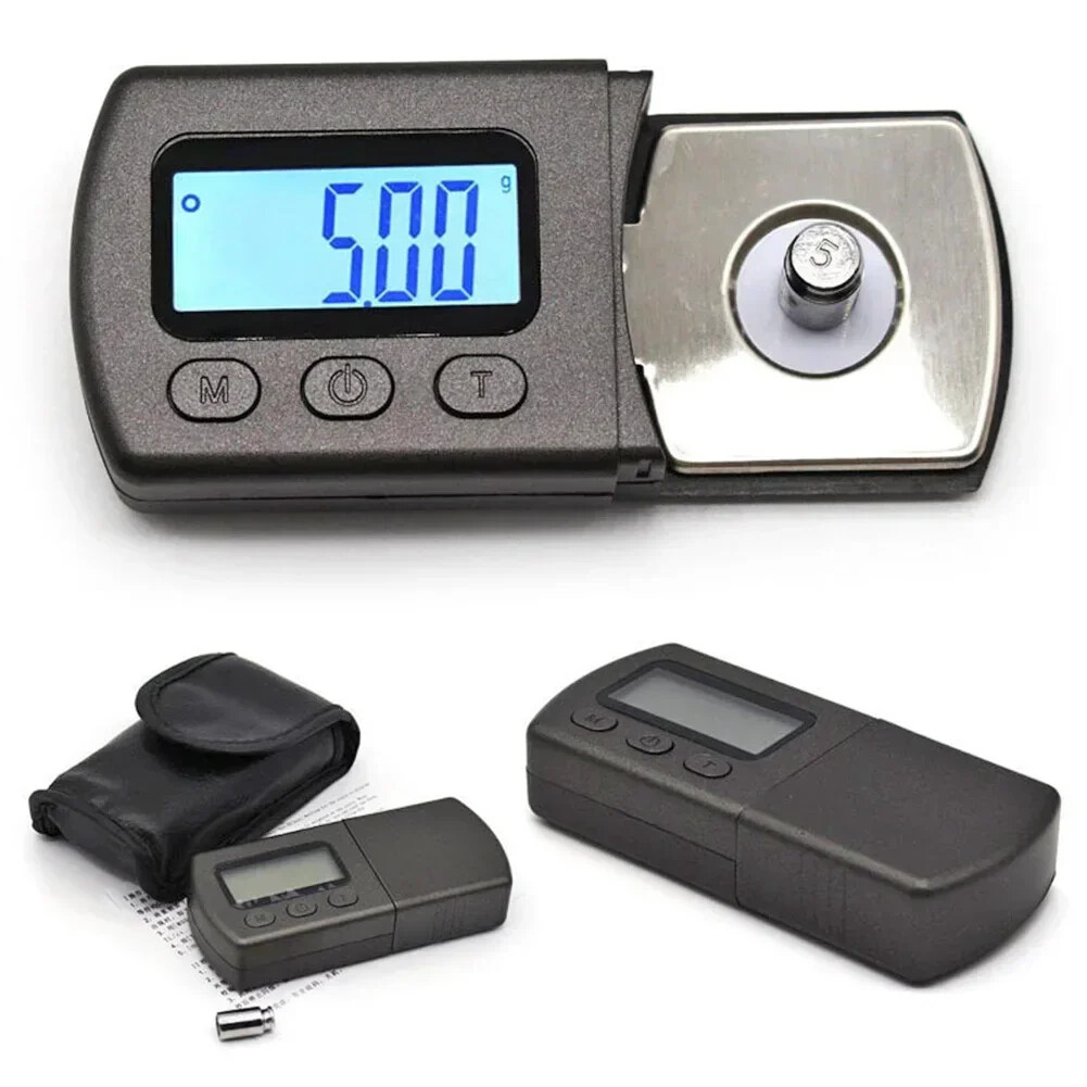 LCD Digital Turntable Stylus Force Scale Meter High Precise For Vinyl Record