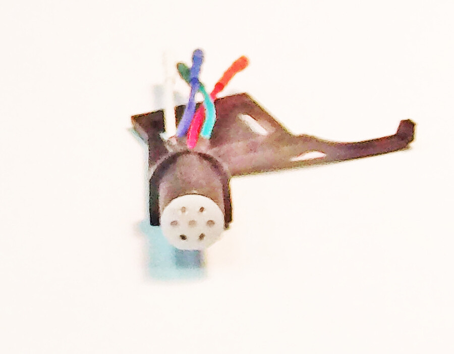 New 7 Point Straight Tonearm Headshell for Denon Marantz Philips Onkyo OFC Leads