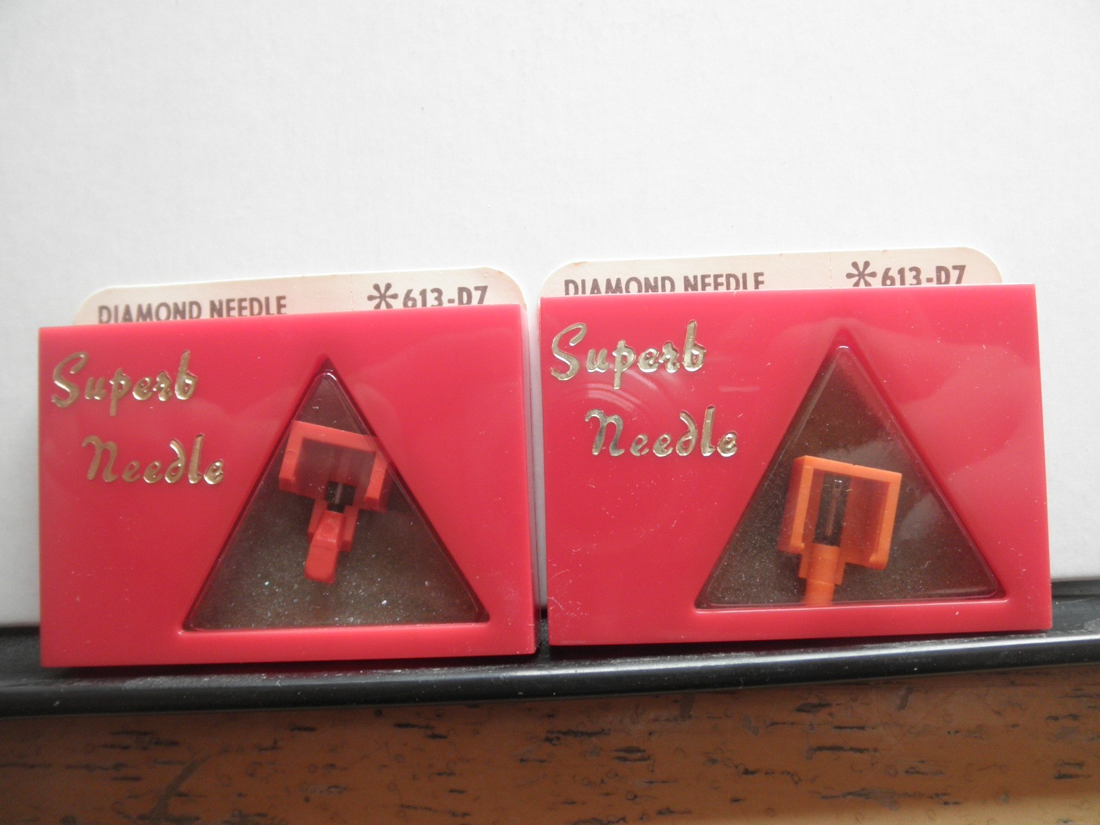 Superb Diamond Needle NOS 613-D7 replaces Sony ND 127P Lot of (2)