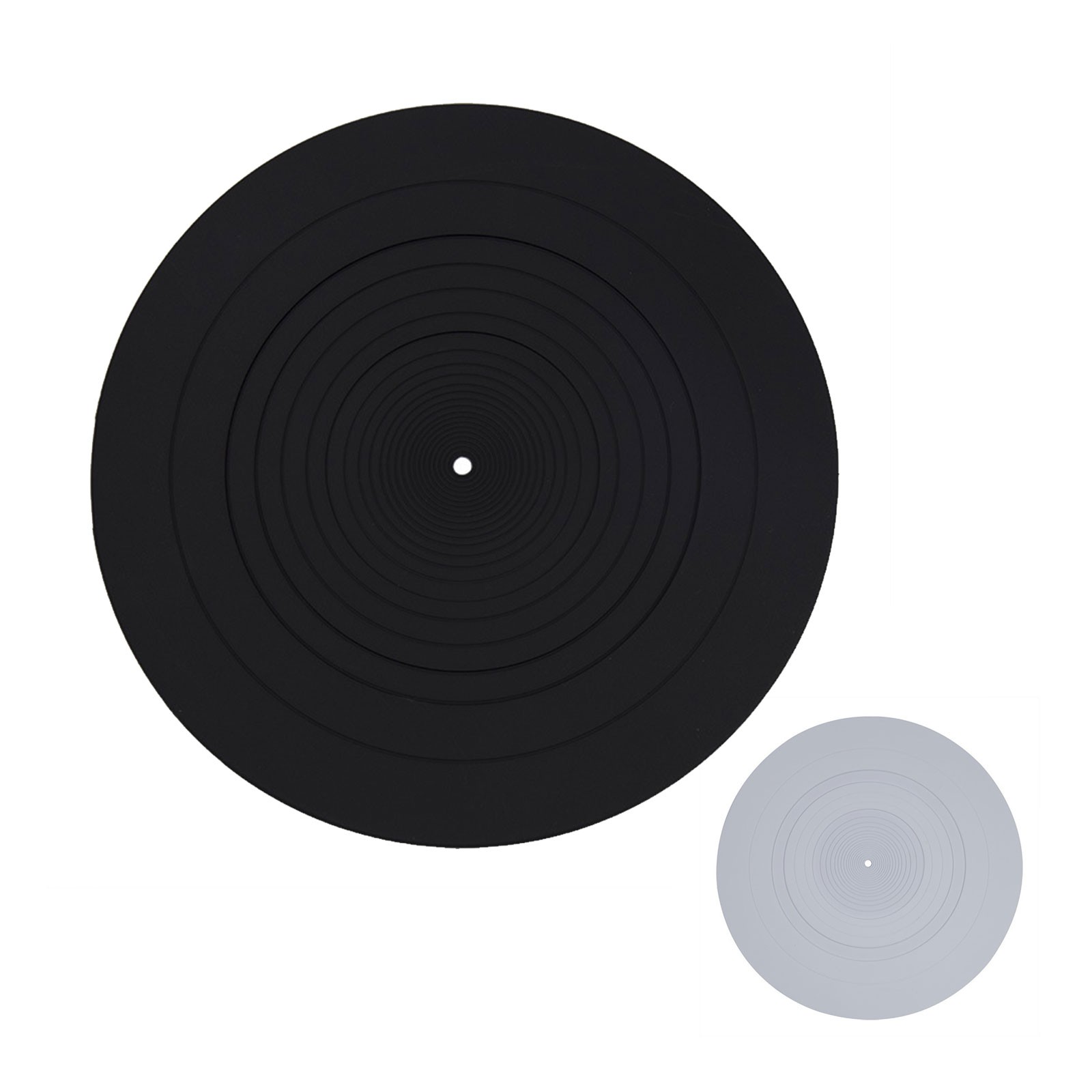 12″ Turntable Platter Mat Rubber Silicone Pad for All LP Vinyl Record PlayergZ1