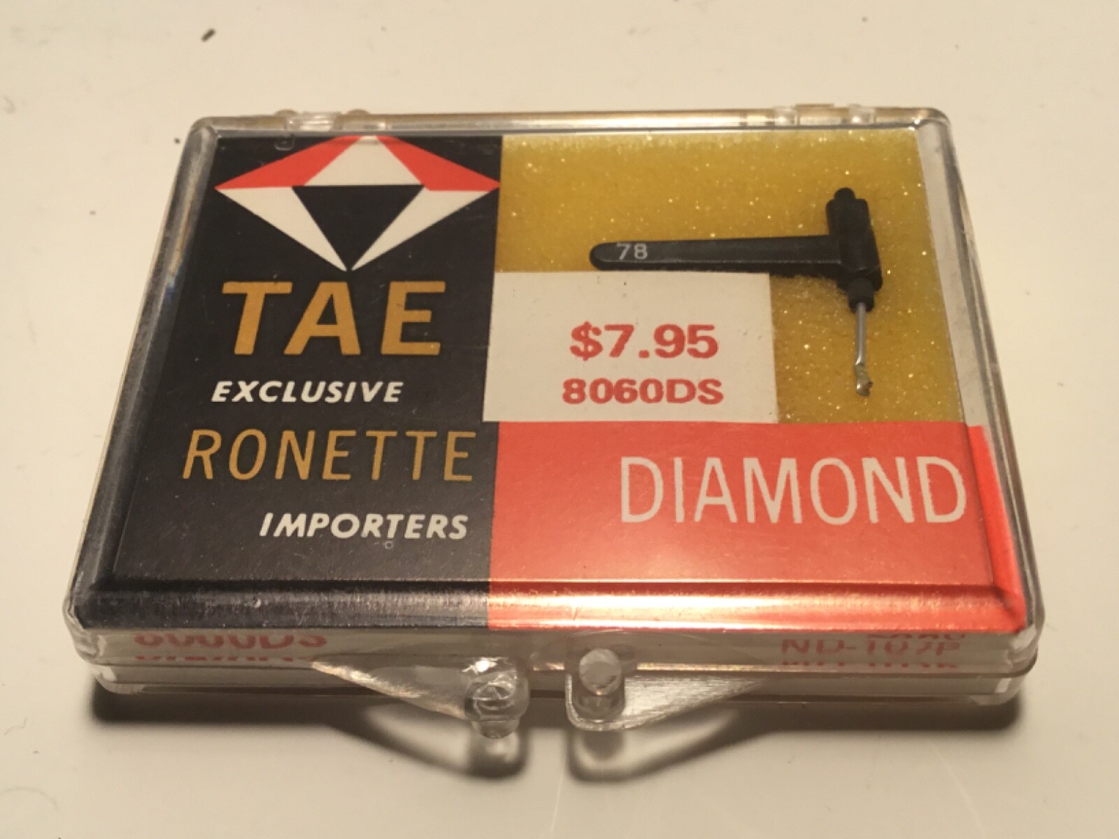 TAE 8060DS sony stylus needle black ND-107P for cartridge VC-7P