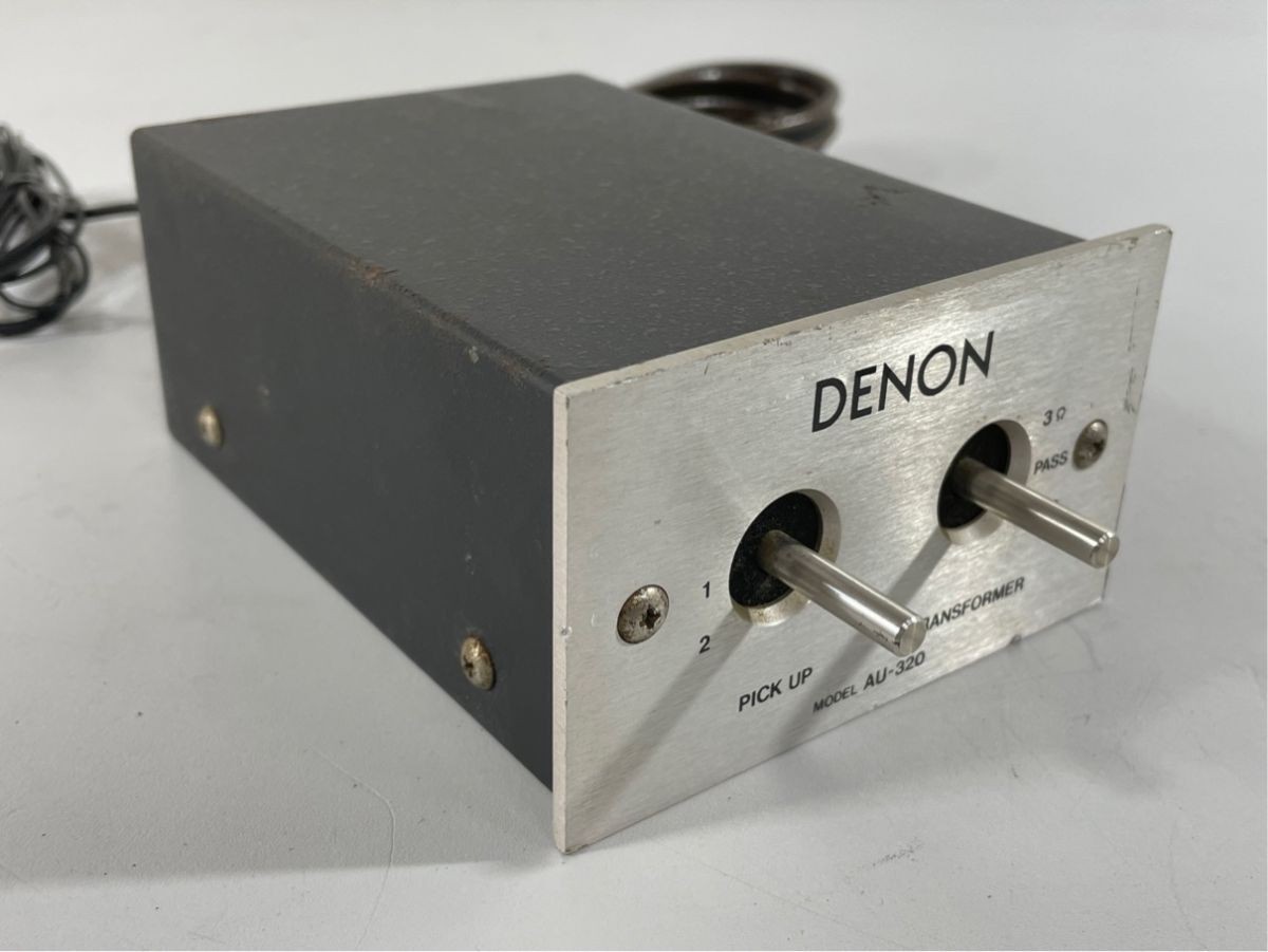 Used Denon AU-320 Step Up Transformer Operation confirmed from JAPAN