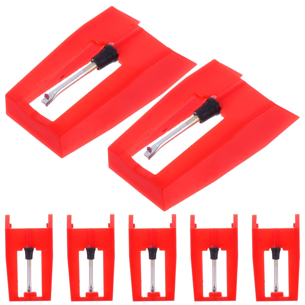 7 Pcs Record Player Needles Replacement Stylus for Turntable Phonograph