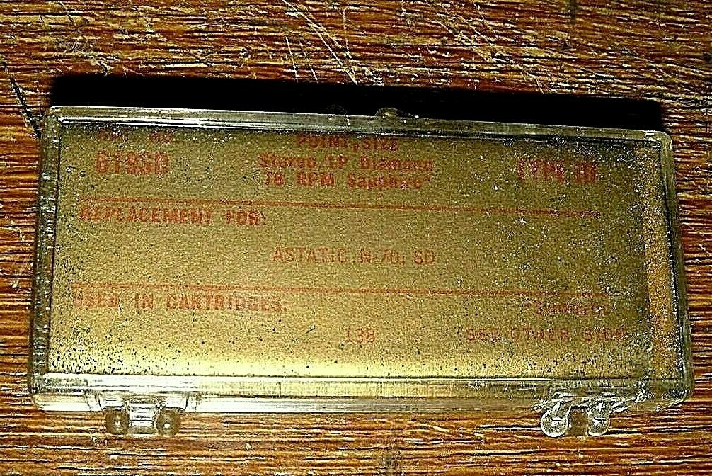Stereo Record NEEDLE N60-sd for Astatic N50 N70 140 138, 604SD EV2123DS 164-DS73
