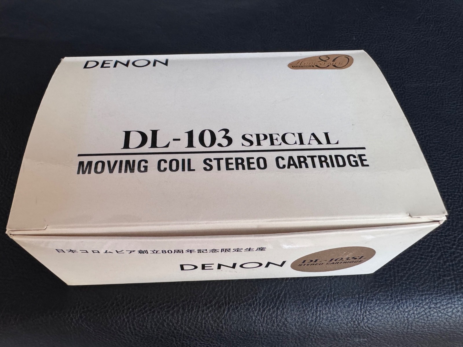 Denon DL-103SL Special 80th Anniversary MC Cartridge – Ceramic Body 6N-OFC wires