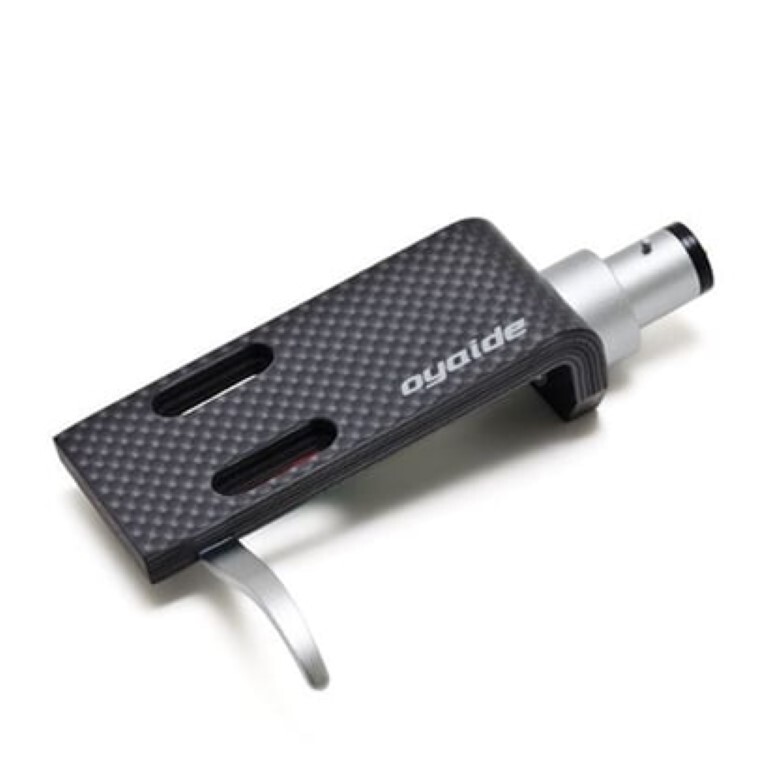 Oyaide HS-CF Universal arm head shell With 5N sterling silver shell lead FedEx