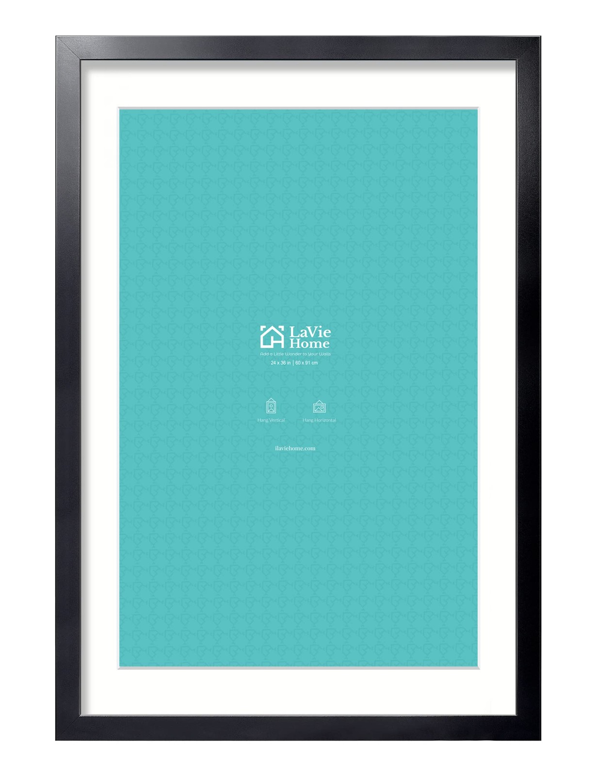 LaVie Home 24×36 Picture Frame Black Poster Frame,Display 24×36,