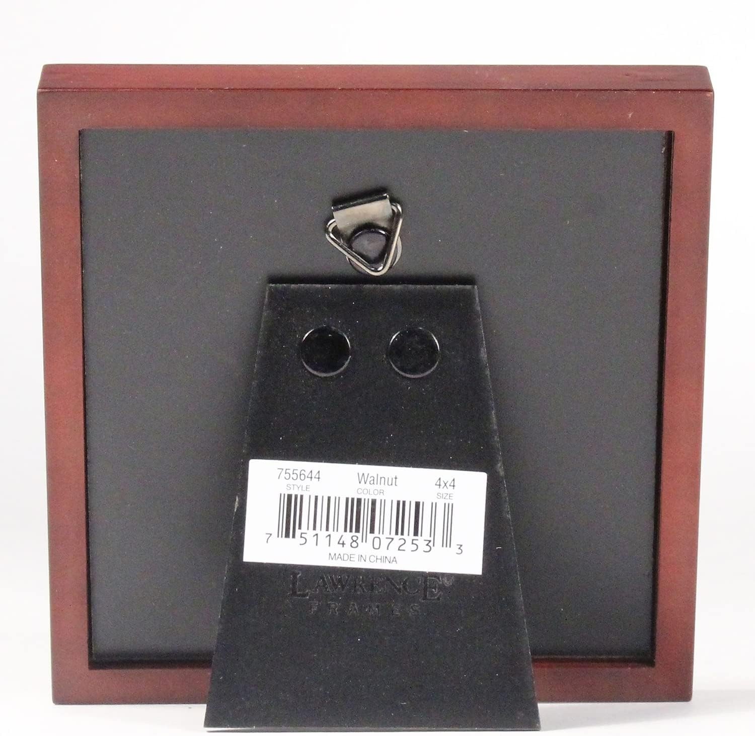 Lawrence Frames 4×4 Walnut Wood Picture Frame – Gallery 4×4,