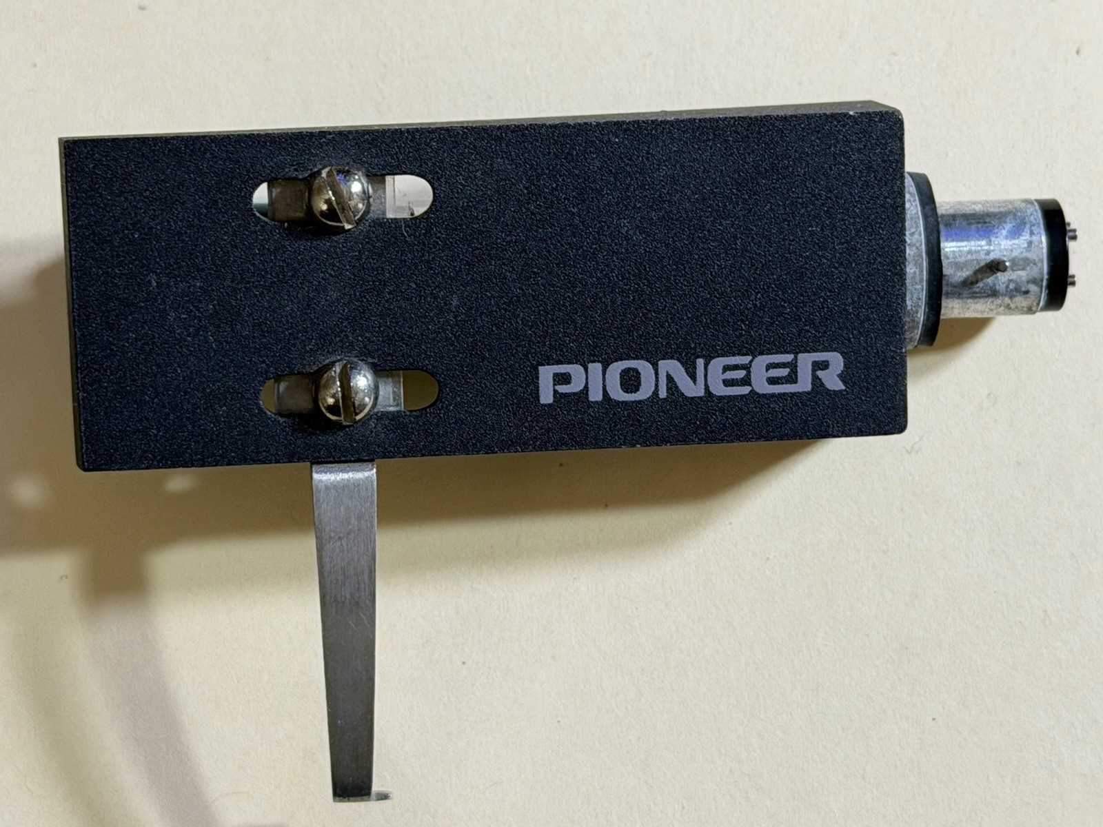 PIONEER JP-502 Headshell Shell And Shure M81MC Cartridge – Black – Vintage