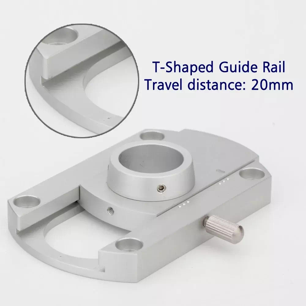 2PCS Hole 20/22MM Aluminum Alloy SME Conversion Arm Plate Phono Special Arm Base